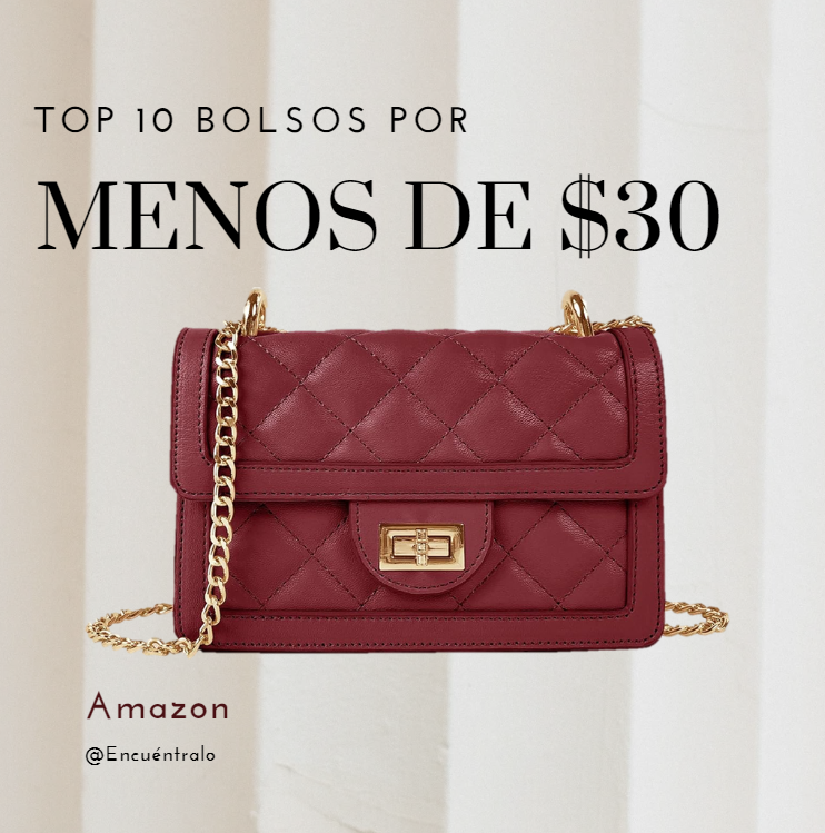 Bolsos por menos de 30 dólares